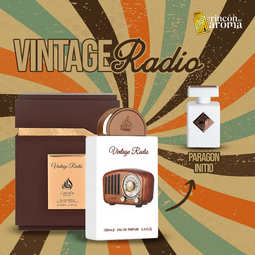 VINTAGE RADIO LATTAFA 100ML EDP ( INITIO PARAGON)