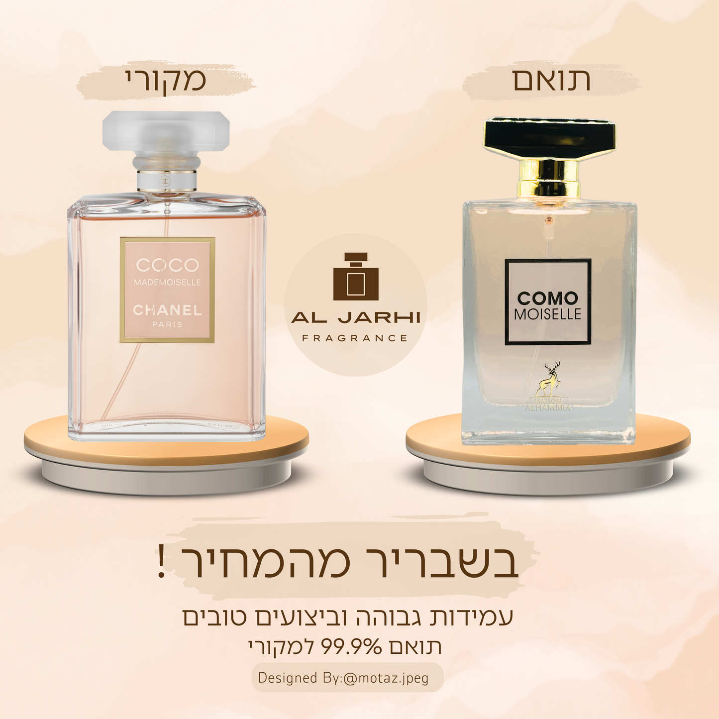 Como Moiselle בהשראת Coco Chanel Mademoiselle
