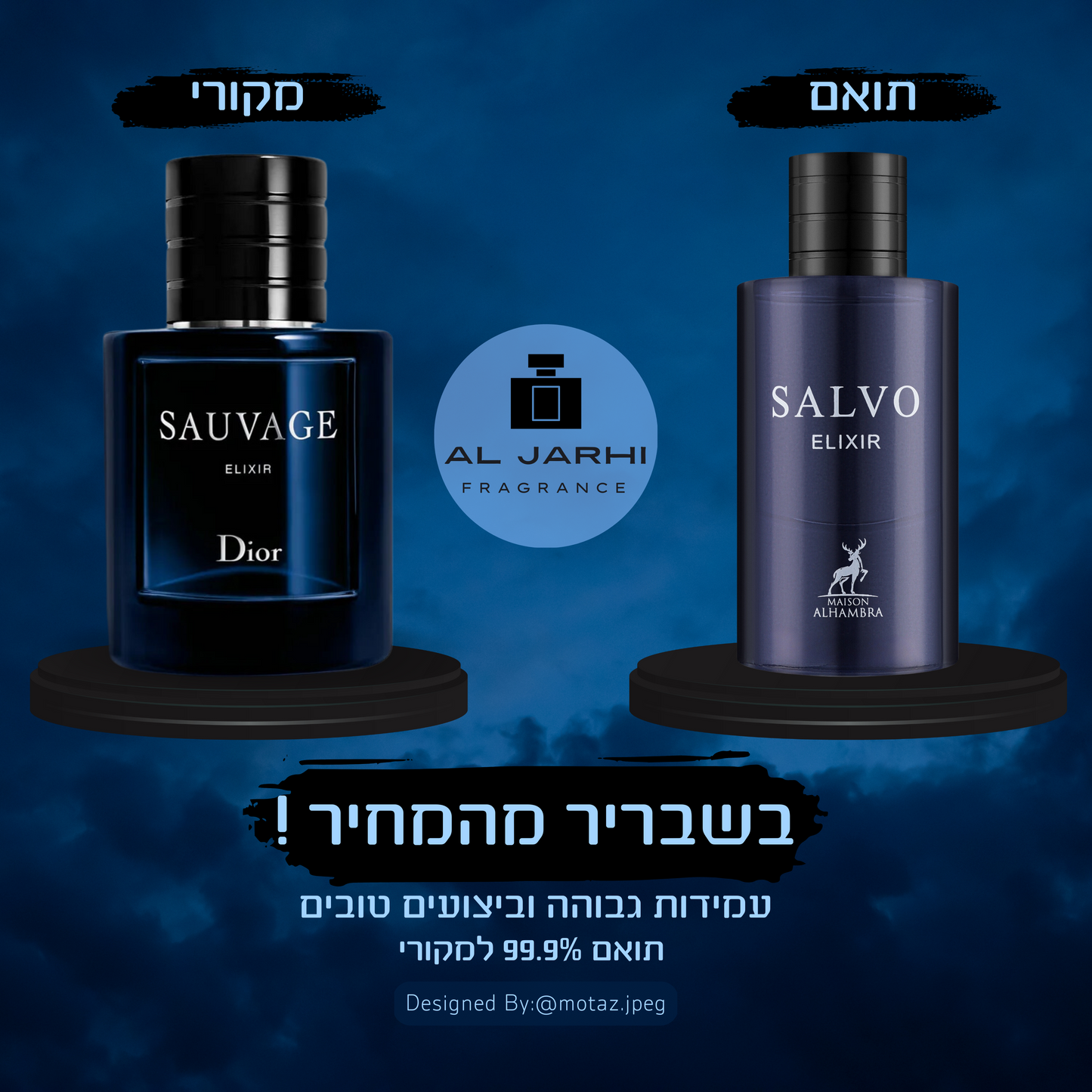 SALVO ELEXIR 60ML (Inspired By SAUVAGE ELEXIR)