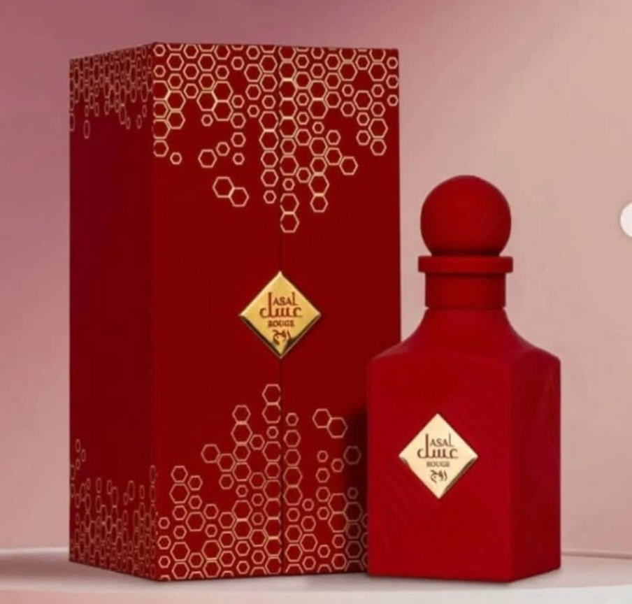 ASAL ROUGE EXTREME 100ML EDP BY OZAAREJ (BACCARAT ROUGE EXTRAIT & MY WAY GIORGIO ARMANI MIX)