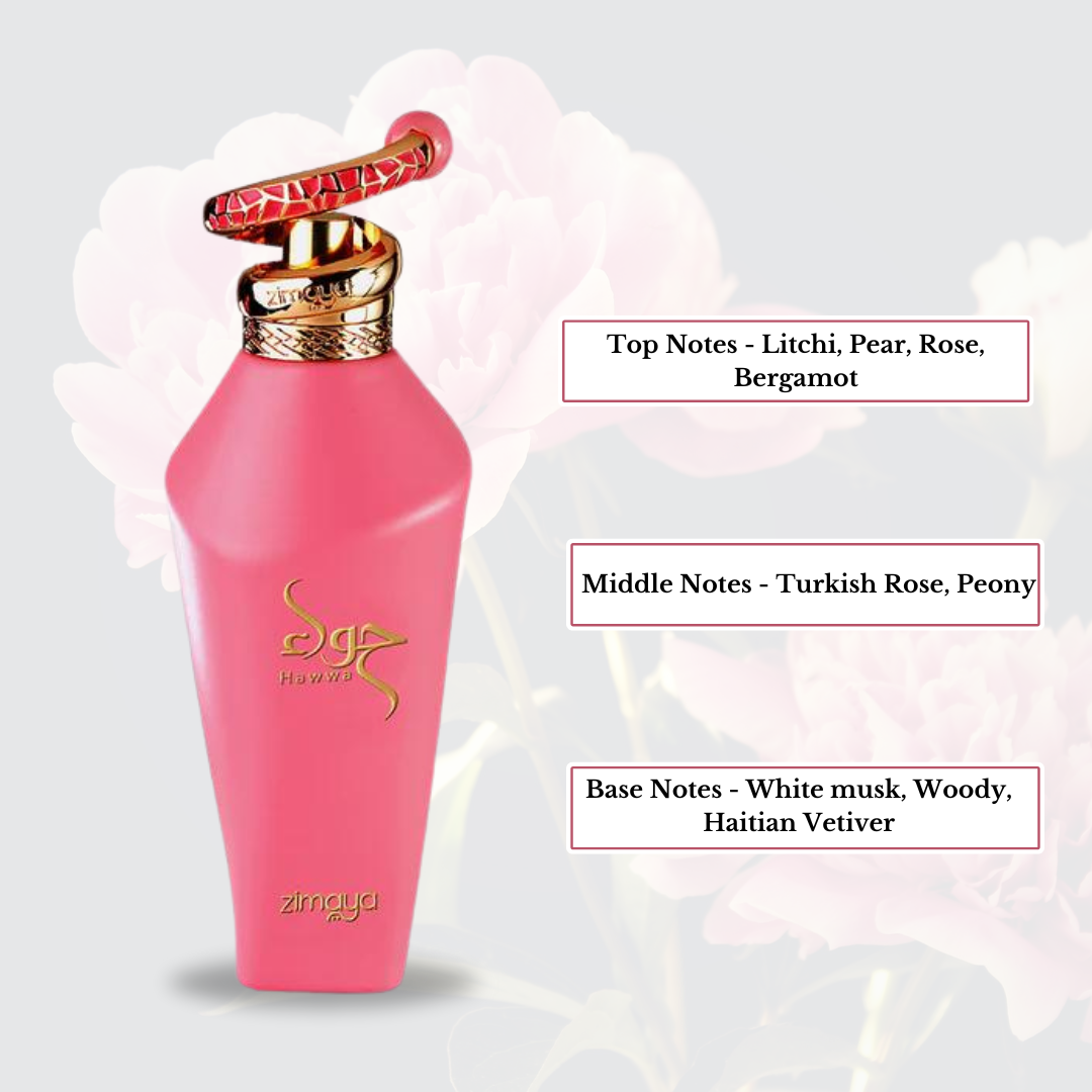 HAWWA PINK BY ZIMAYA 100ML EDP (Inspired By PDM DELINA LA ROSEÈ)