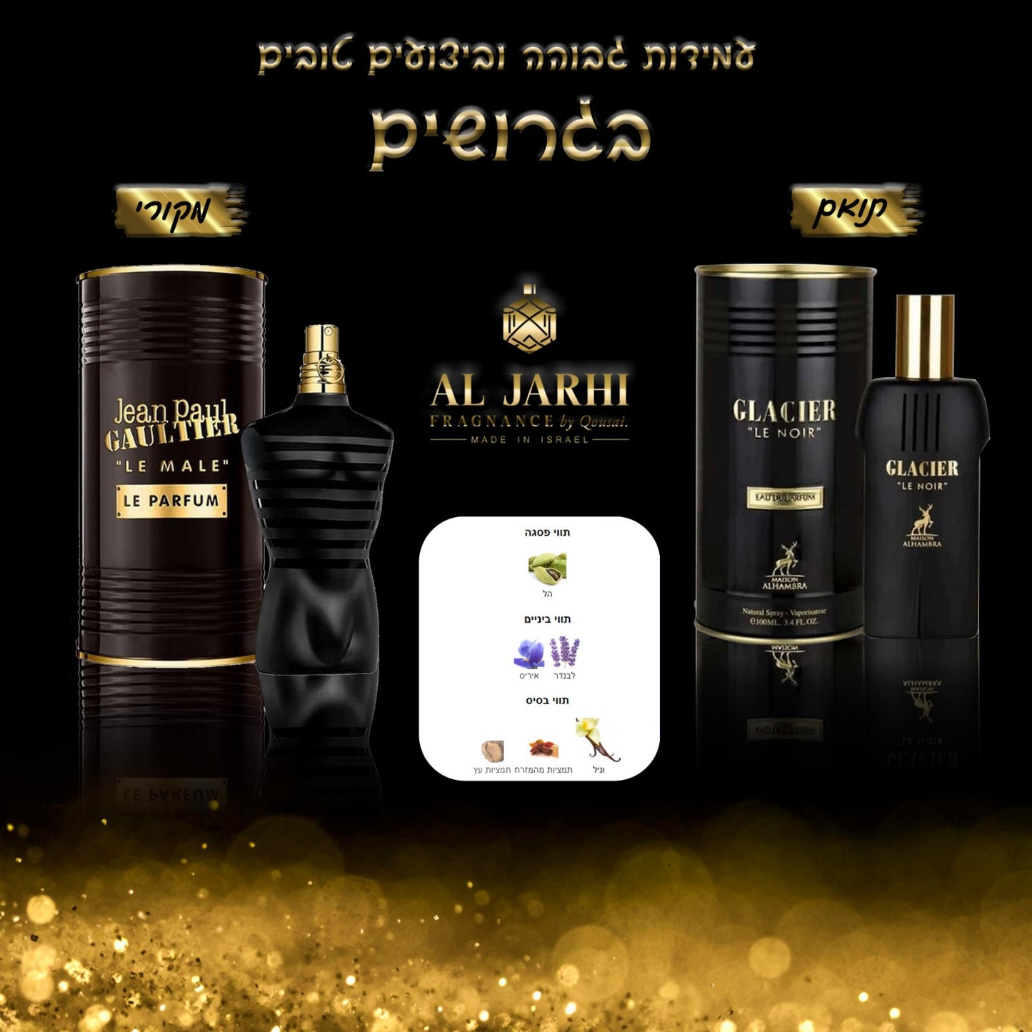 Glacier Le Noir (Le Male Le Parfum) - AL Jarhi