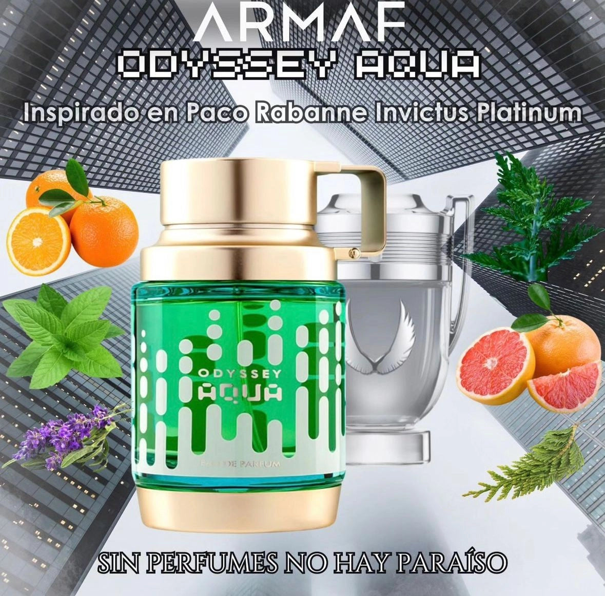 ARMAF ODYSSEY AQUA ( INVICTUS PLATINUM) - AL Jarhi