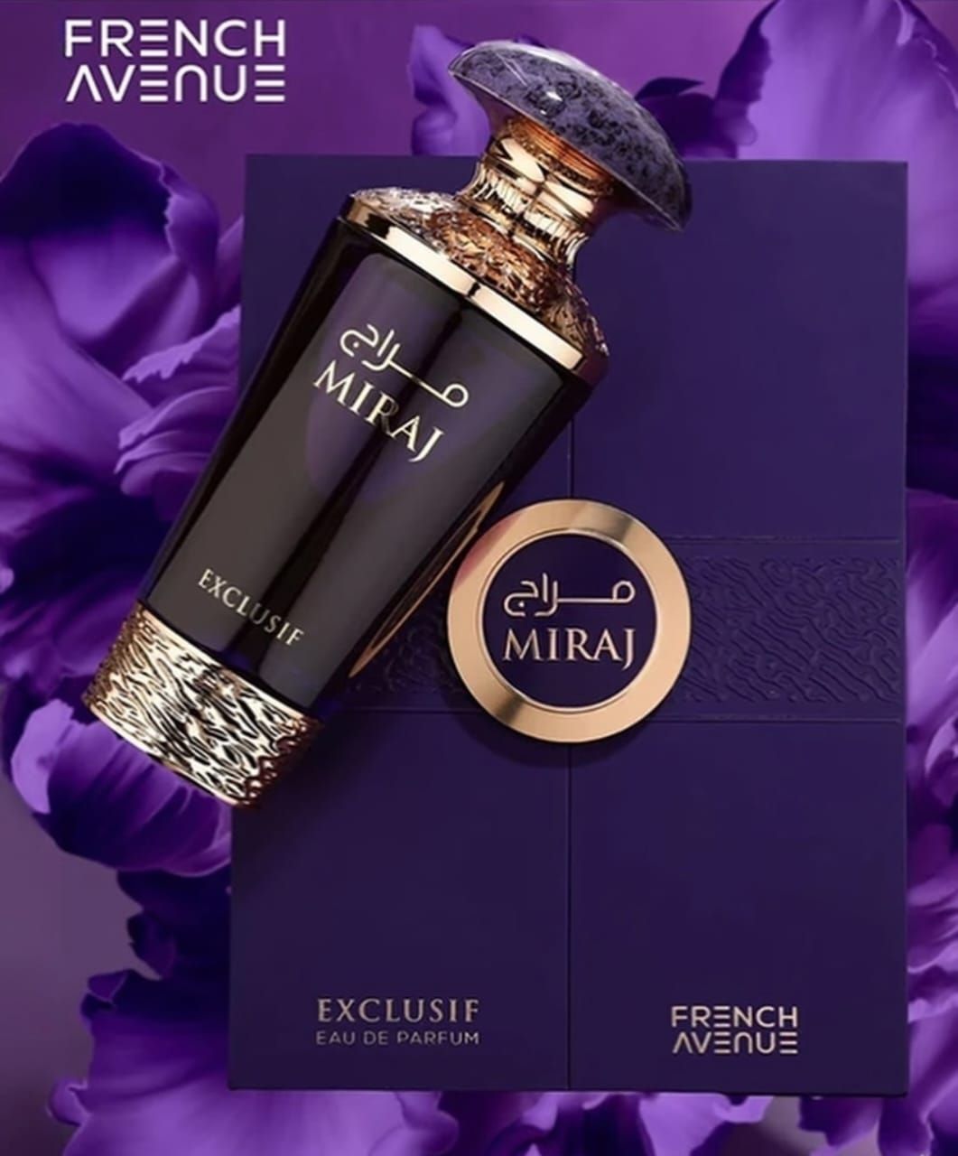 MIRAJ EXSLUSIF FRENCH AVENUE 100ML EDP (Inspired By THE BEWITCHING YASMIN)