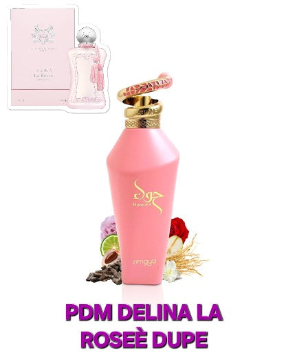 HAWWA PINK BY ZIMAYA 100ML EDP (Inspired By PDM DELINA LA ROSEÈ)