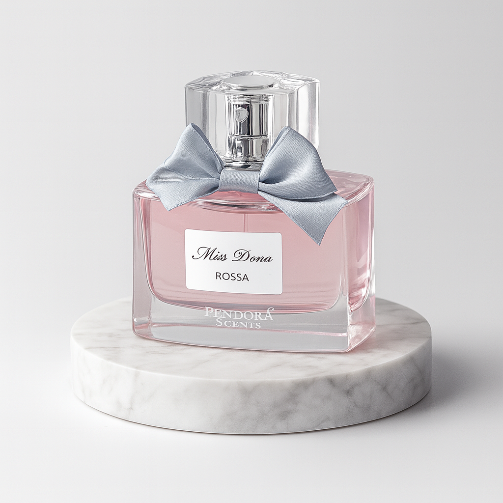 Miss Dona Rossa בהשראת Miss Dior Rose N’Roses Dior