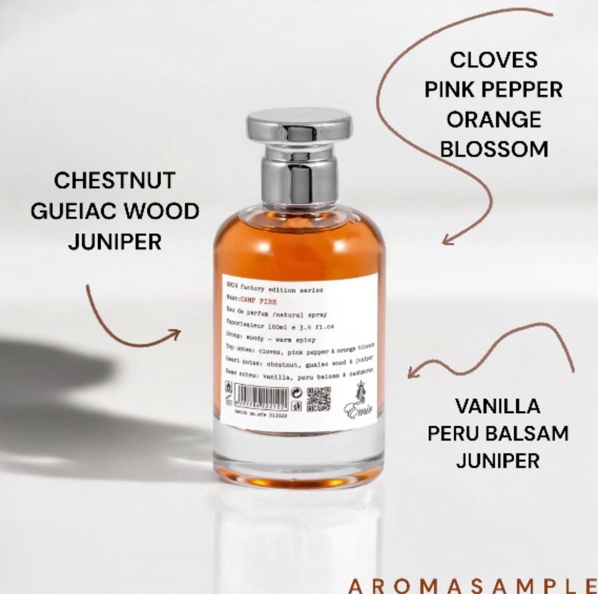 EMIR CAMP FIRE 100ML EDP (Inspired By BY THE FIREPLACE)