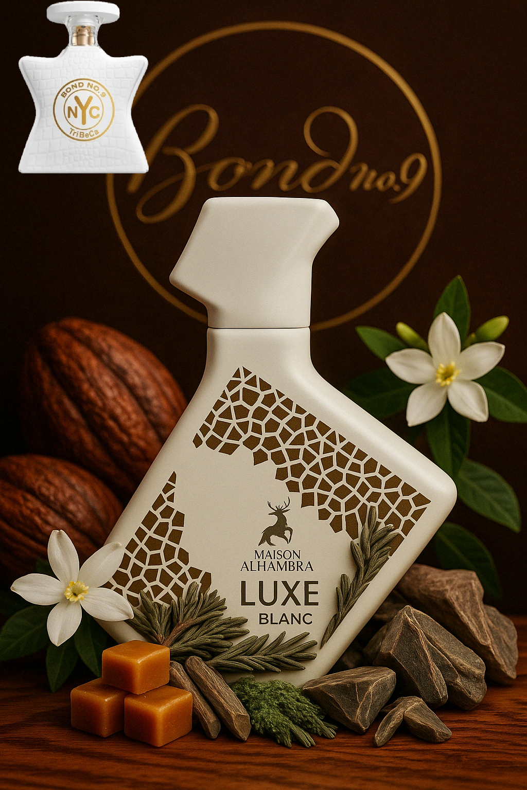 LUXE BLANC 100ML EDP (Inspired By NO.9 BOND TRIBECA)