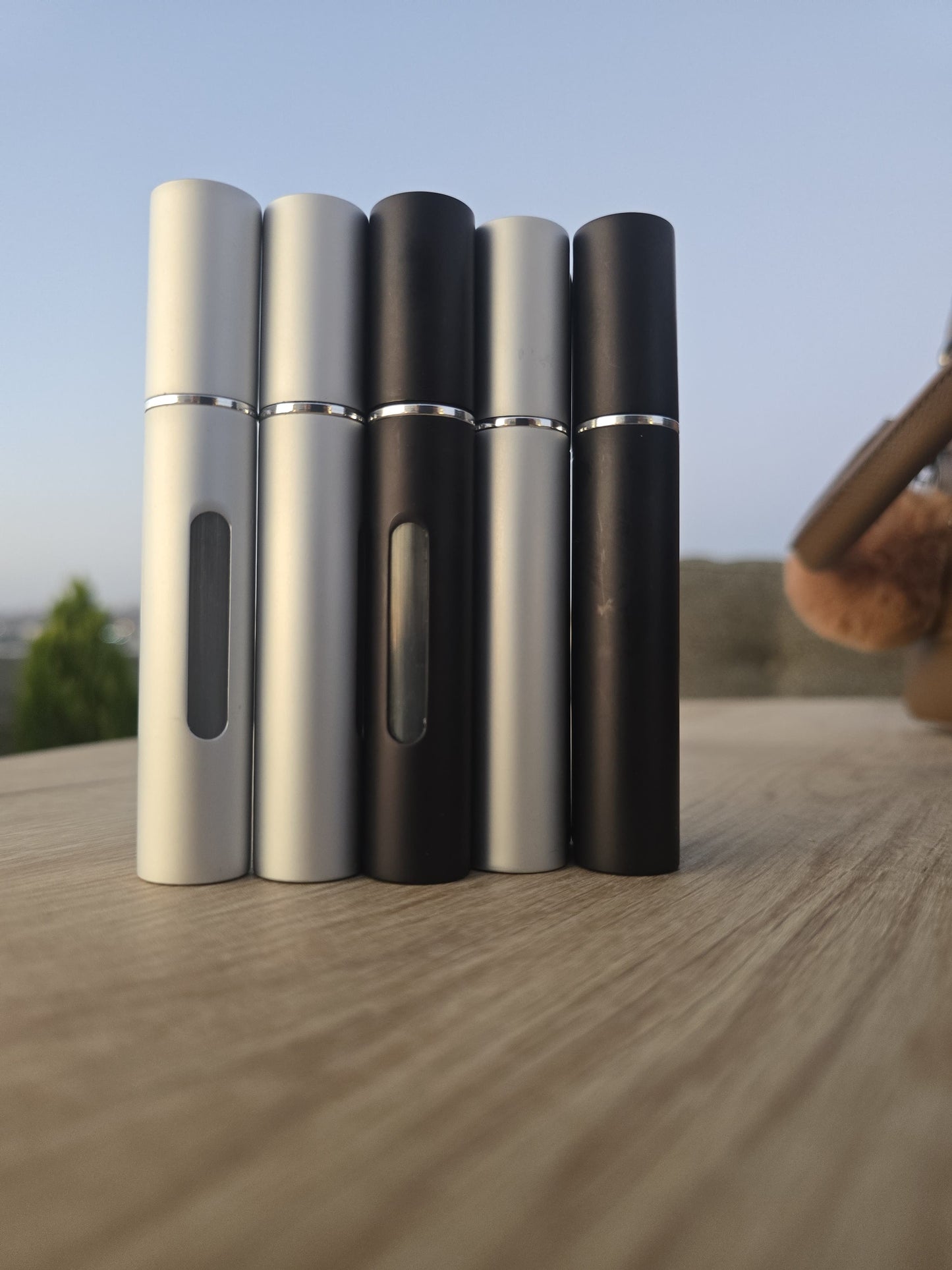 בקבקונים למילוי 5 מ"ל Travel Size 5ml Bottle