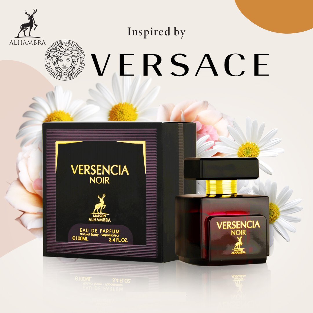 VERSENCIA NOIR 100ML EDP (Inspired By VERSACE CRYSTAL NOIR)