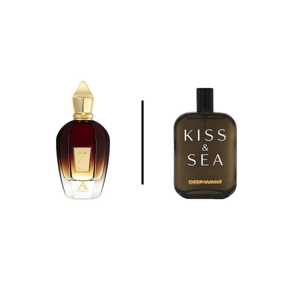 KISS&SEA DEEP WANT BY SAMAM 100ML EDP (Inspired By XERJOFF ALEXANDRIA II)