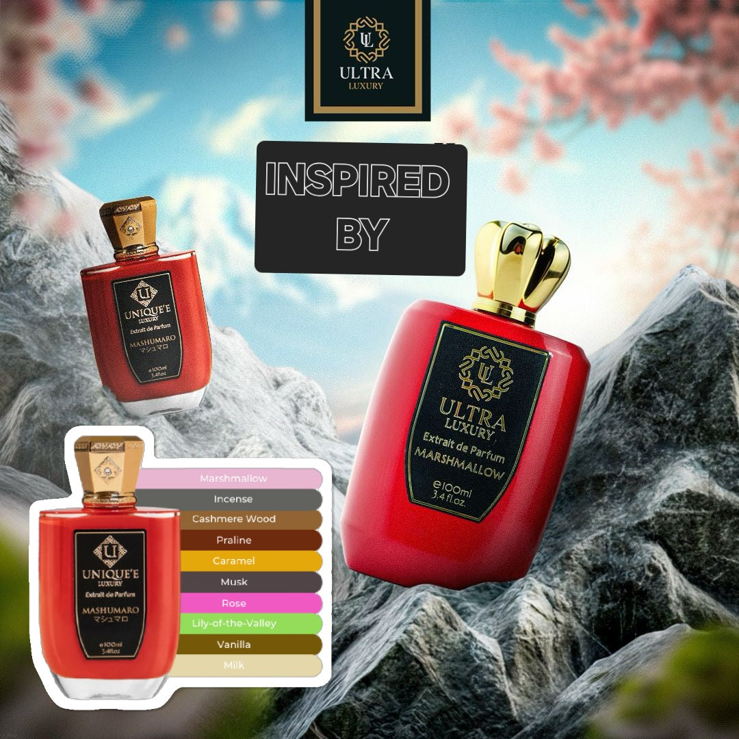 MARSHMALLOW BY ULTRA LUXURY 100ML EXTRAIT DE PARFUM (Inspired By UNIQUE LUXURY MASHUMARO)