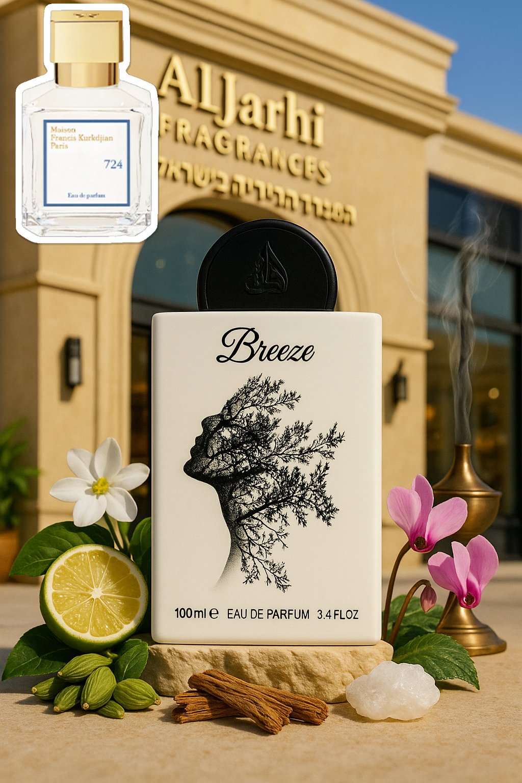 BREEZE BY LATTAFA 100ML EDP UNISEX (Inspired By MFK 724)