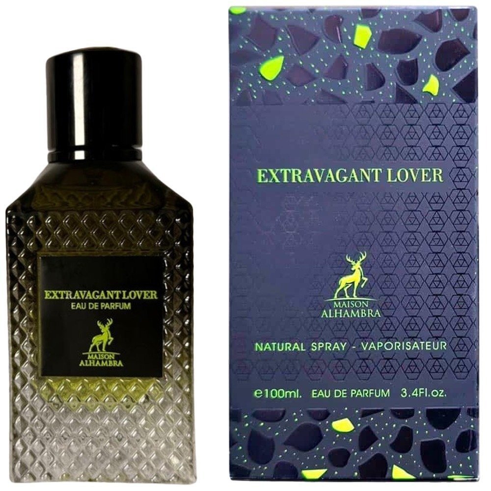 EXTRAVAGANT LOVE 100ML EDP MAISON ALHAMBRA (Inspired By Born in Roma Green Stravaganza)