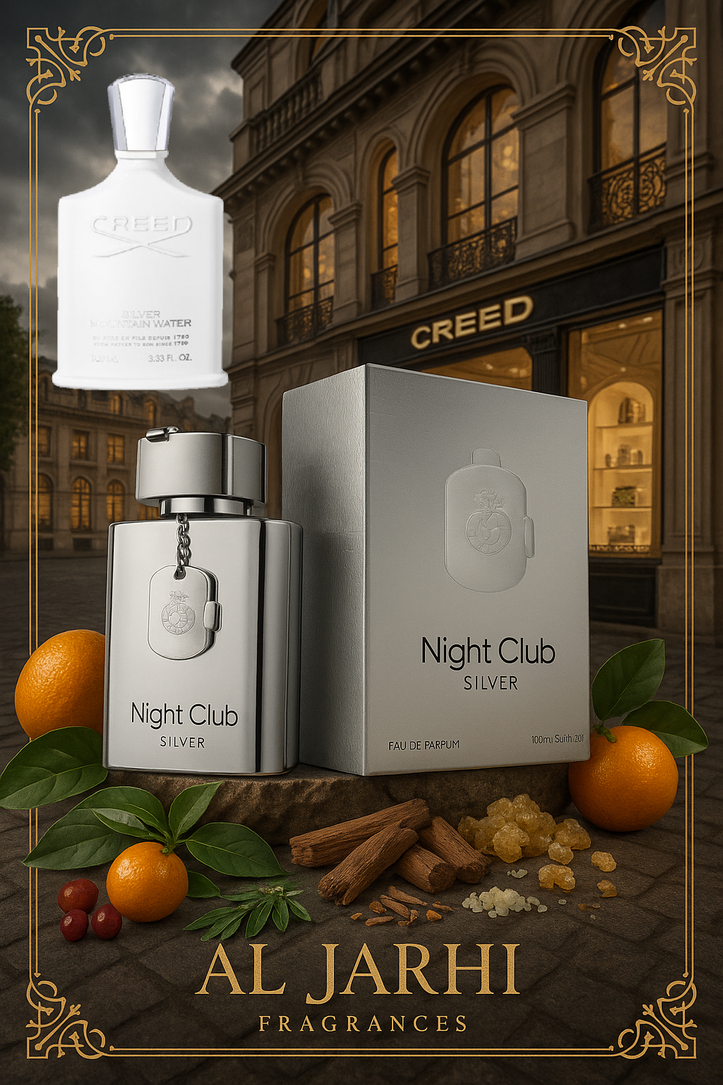 Night Club Silver בהשראת Silver Mountain Water Creed