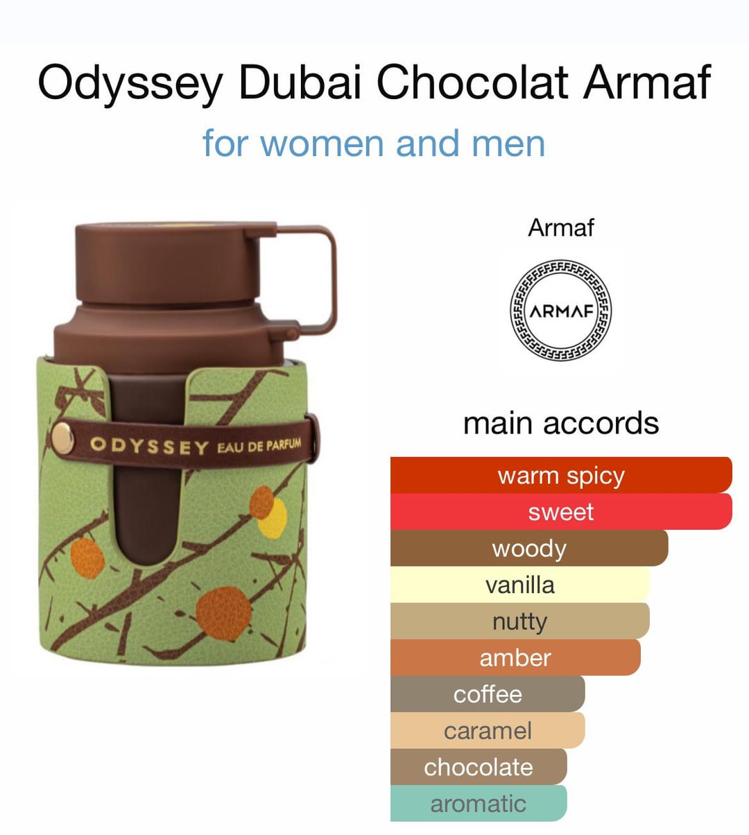 Odyssey Dubai Chocolat Armaf 100 מ”ל Edp