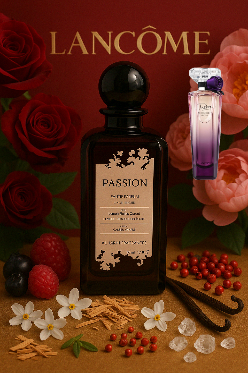 Passion Trésor בהשראת Trésor Midnight Rose Lancôme