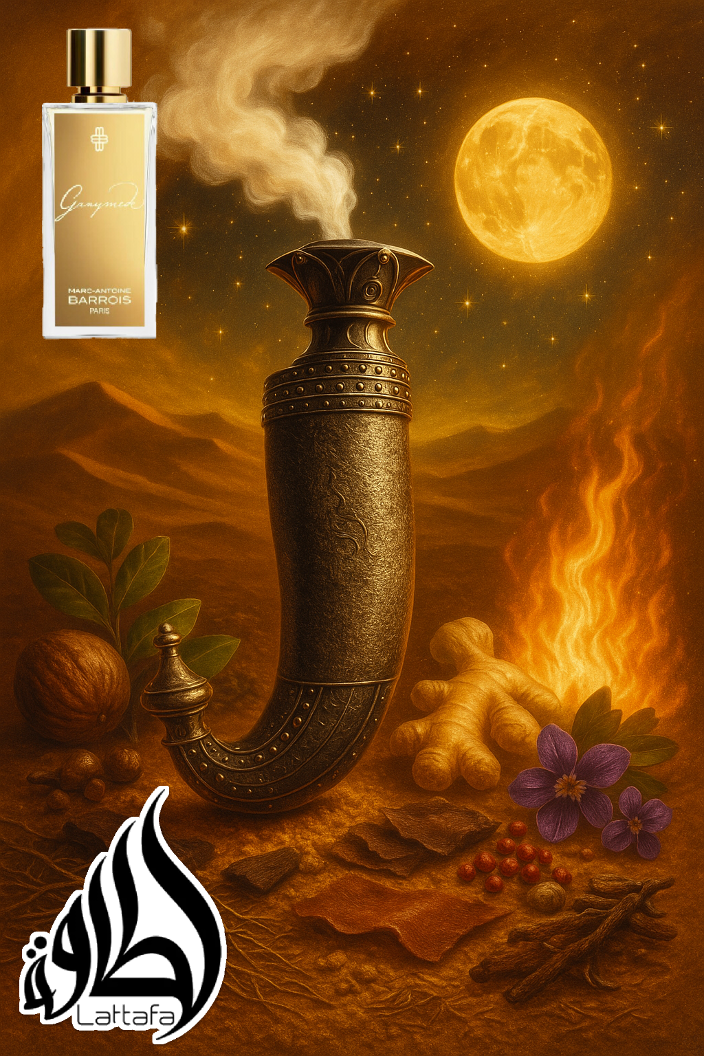 KHANJAR NICHE LATTAFA 85ML EDP (Inspired By BARRIOS GANYMEDE)