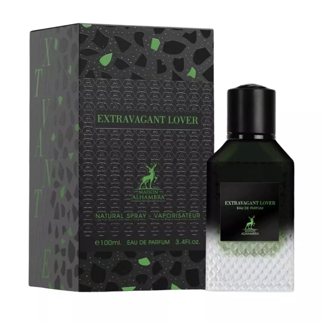 EXTRAVAGANT LOVE 100ML EDP MAISON ALHAMBRA (Inspired By Born in Roma Green Stravaganza)
