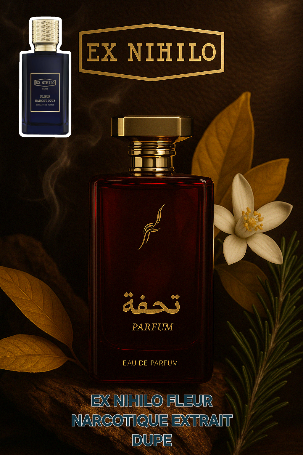MASTERPIECE OZAREEJ 100ML PARFUM (Inspired By EX NIHILO FLEUR NARCOTIQUE EXTRAIT)