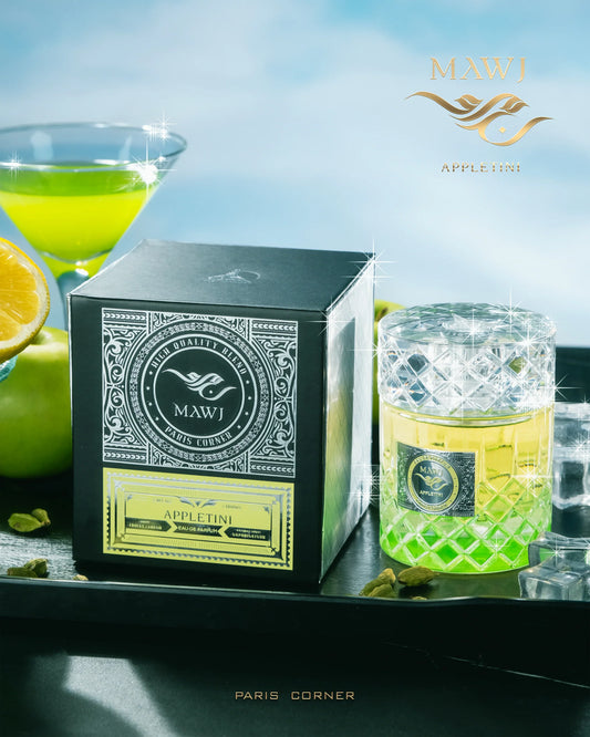 Mawj Appletini בהשראת Kilian Apple Brandy on the Rocks