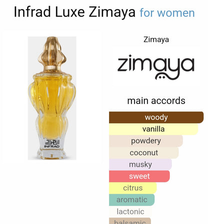 INFRAD LUX BY ZIMAYA 100ML EDP (Inspired By VANILLA POWDER)