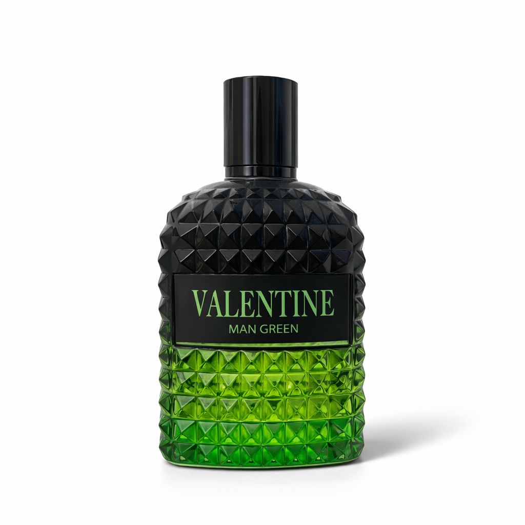 Valentine Man Green בהשראת Valentino Uomo Born in Roma Green Stravaganza