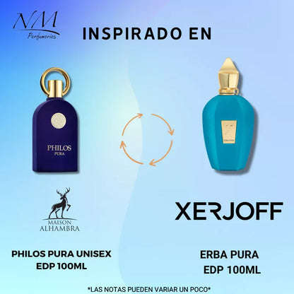 PHILOS PURA 100ML EDP (Inspired By XERJOFF ERBA PURA)
