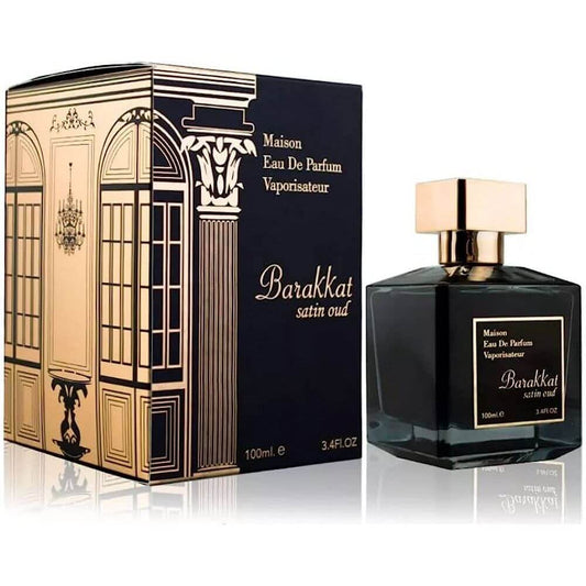 Barakkat Satin oud 100ml edp (Inspired By Oud Satin Mood)