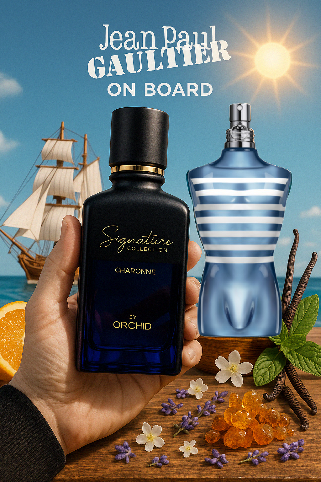 Charonne Signature Collection בהשראת JPG On Board