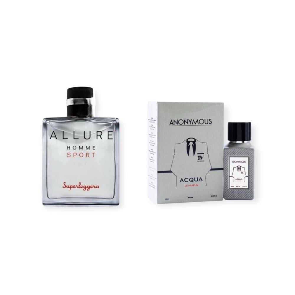 ANONYMOUS ACQUA BY LAVENDER 100ML EDP ( ALLURE SPORT SUPERLEGGERA)