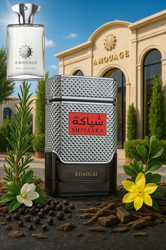 SHIYAAKA BY KHADLAJ 100ML EDP UNISEX (Inspired By AMOUAGE REFLECTION)
