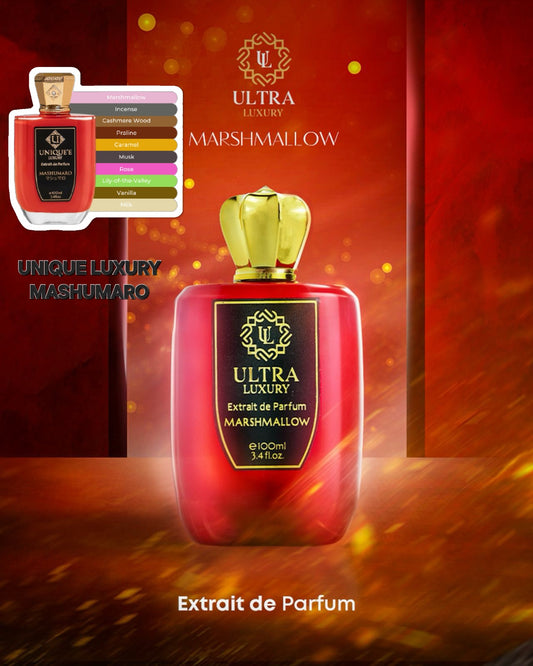 MARSHMALLOW BY ULTRA LUXURY 100ML EXTRAIT DE PARFUM (Inspired By UNIQUE LUXURY MASHUMARO)