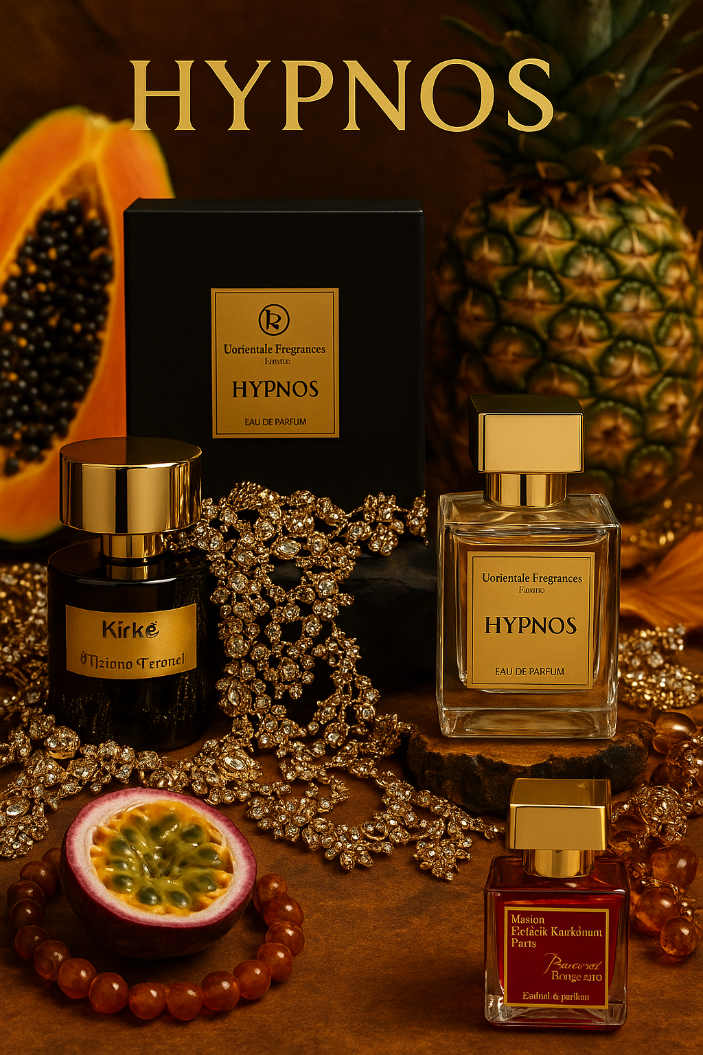 HYPNOSE MIRAGE BY LORIENTALE FRAGRANCE 100ML EDP (Inspired By KIRKE&BACCARAT ROUGE EXTRAIT MIX)