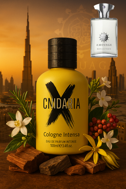 CNIDARIA X COLONGE INTENSE BY SAMAM 100ML EDP INTENSE (Inspired By AMOUAGE REFLECTION)