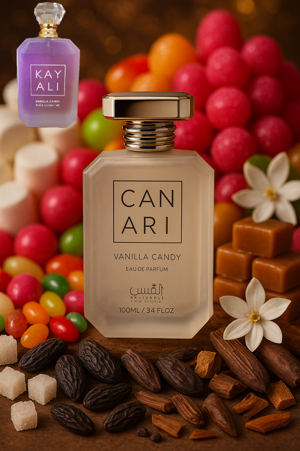 CANARI VANILLA CANDY BY SHAMS 100ML EDP (Inspired By KAYALI VANILLA  CANDY)