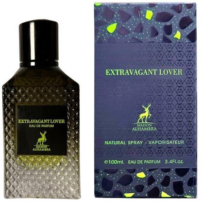 EXTRAVAGANT LOVE 100ML EDP MAISON ALHAMBRA (Inspired By Born in Roma Green Stravaganza)