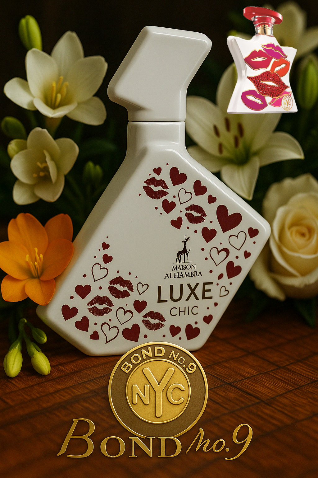 LUXE CHIC MAISON ALHAMBRA 100ML EDP (Inspired By BOND NO.9 NOLITA)