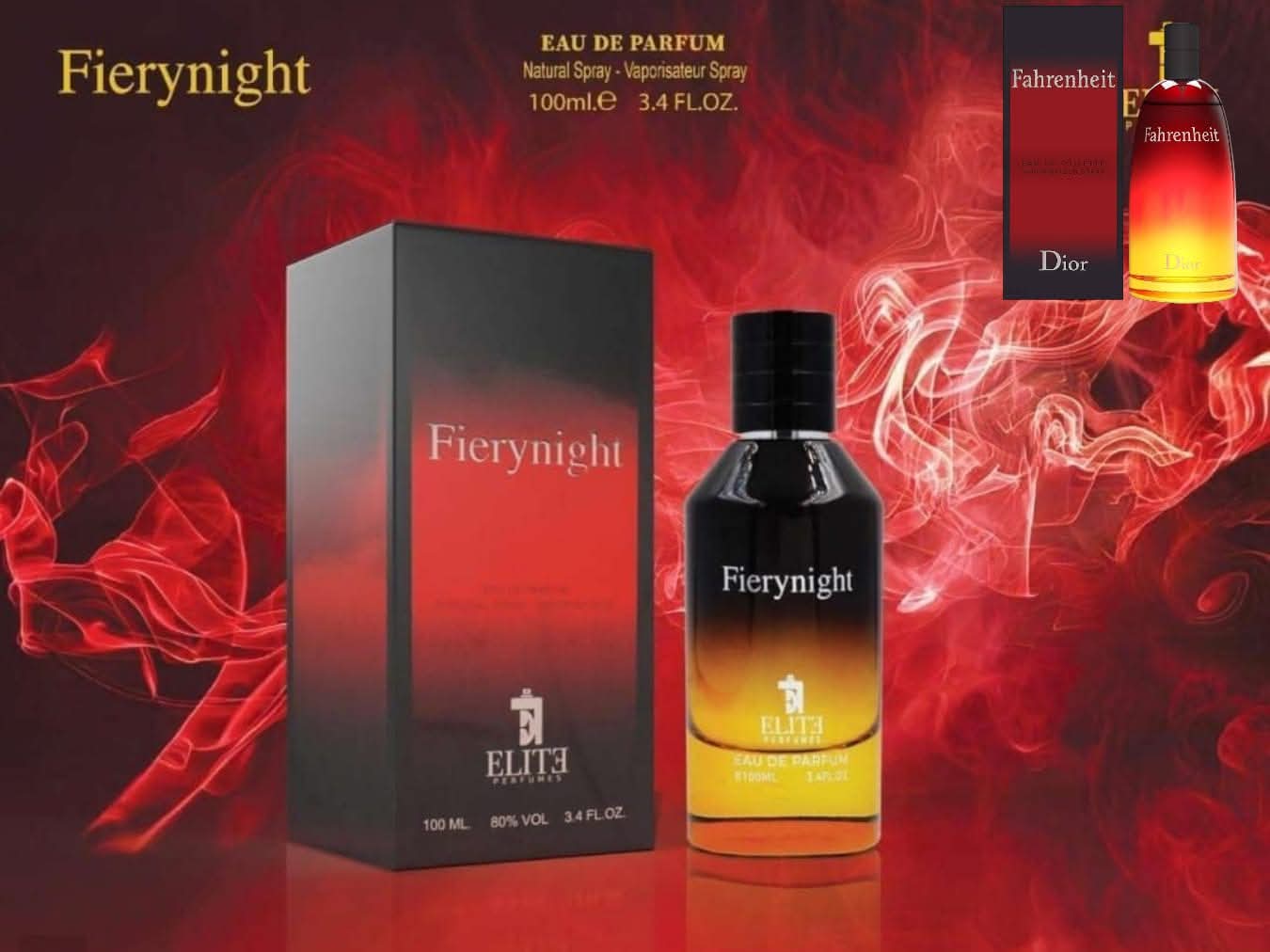 Fiery Night בהשראת Dior Fahrenheit