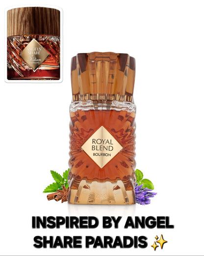 ROYAL BLEND BOURBON 100ML EXTRAIT DE PARFUM (Inspired By ANGEL SHARE PARADIS)
