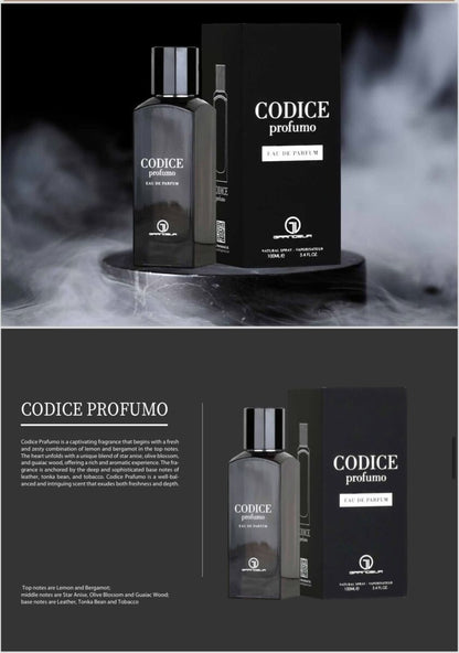 Codice Profumo בהשראת Armani Code