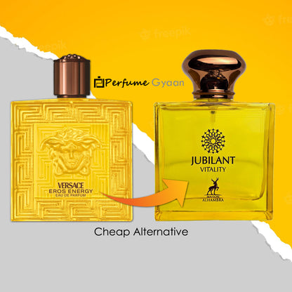 Jubilant Vitality בהשראת Eros Energy Versace